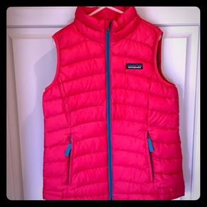 Patagonia girls puffer vest